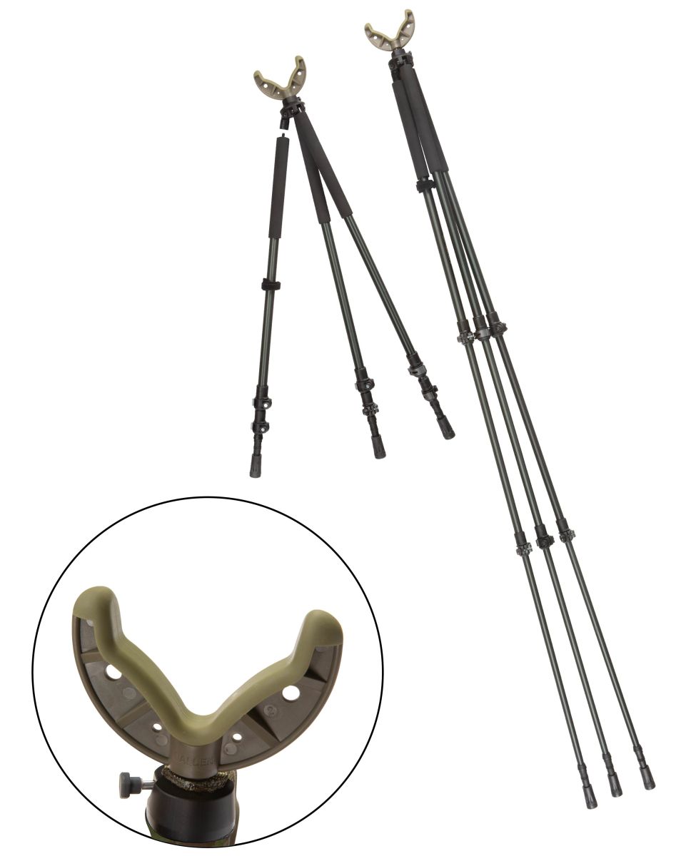 Allen Axial Shooting Stick Tri/bi/monopod 61"