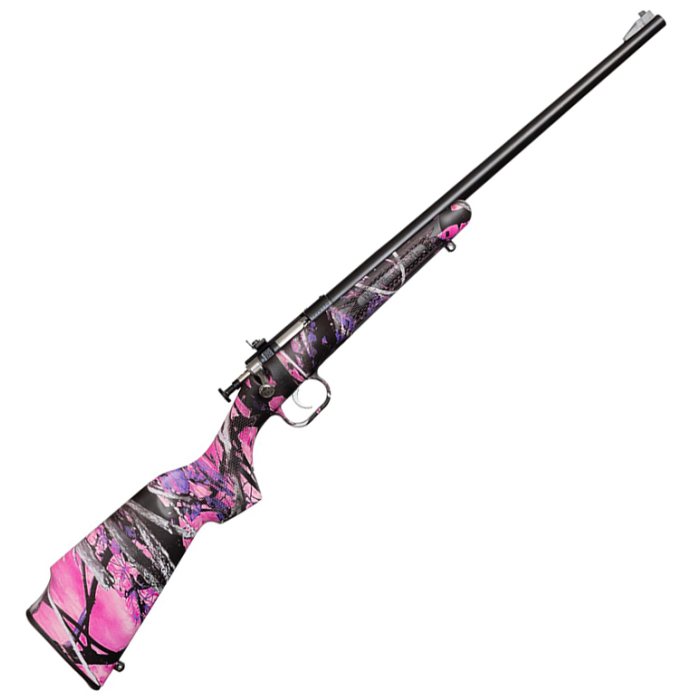 Crickett Gen 2 .22 LR Rifle – Muddy Girl Camo, Blued
