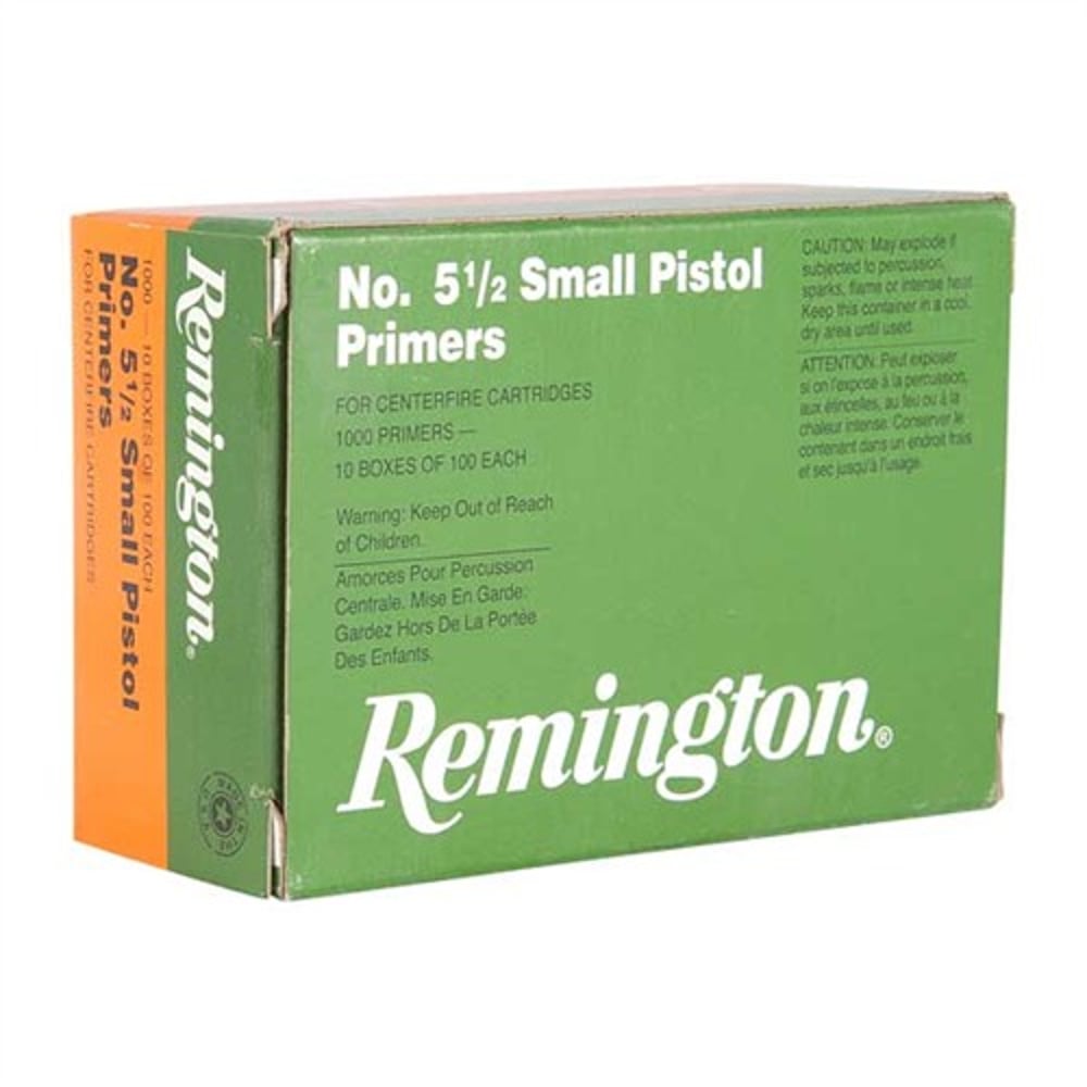 Remington Rem 5-1/2 Small Pistol Primers PER/1000 – 22626