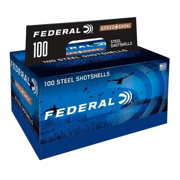 Federal Speed-Shok 100 Pack 12 Ga. 3"1-1/4 Oz BB Steel