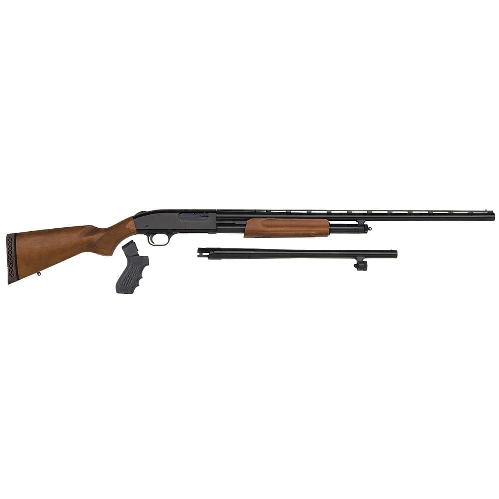 Mossberg 500 Combo Field / Security 12 Gauge 3" Wood / Blued 28"&18.5" Bbls