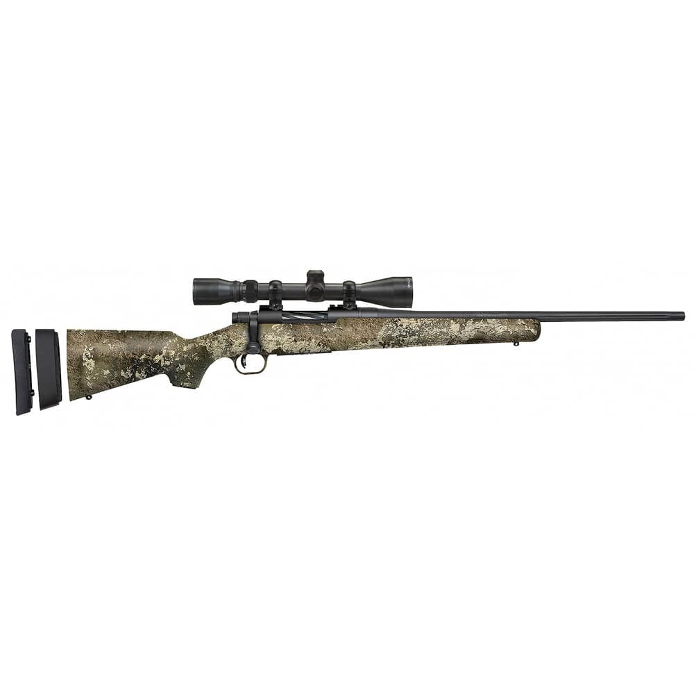 Mossberg Patriot Super Bantam 243 Win Synthetic True Timber / Matte Blue 20"