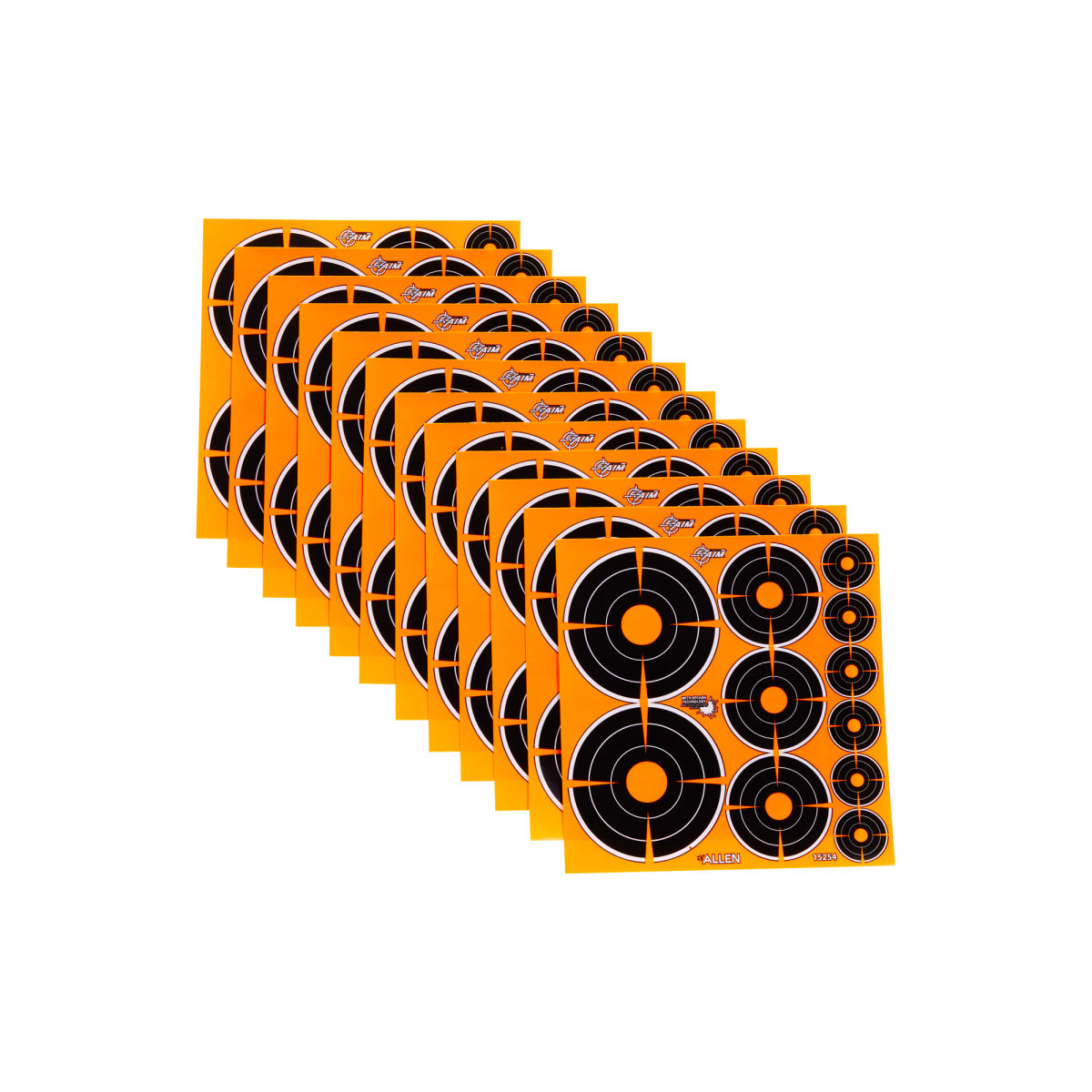 Allen EZ Aim Splash Adhesive Bullseye Variety Pack