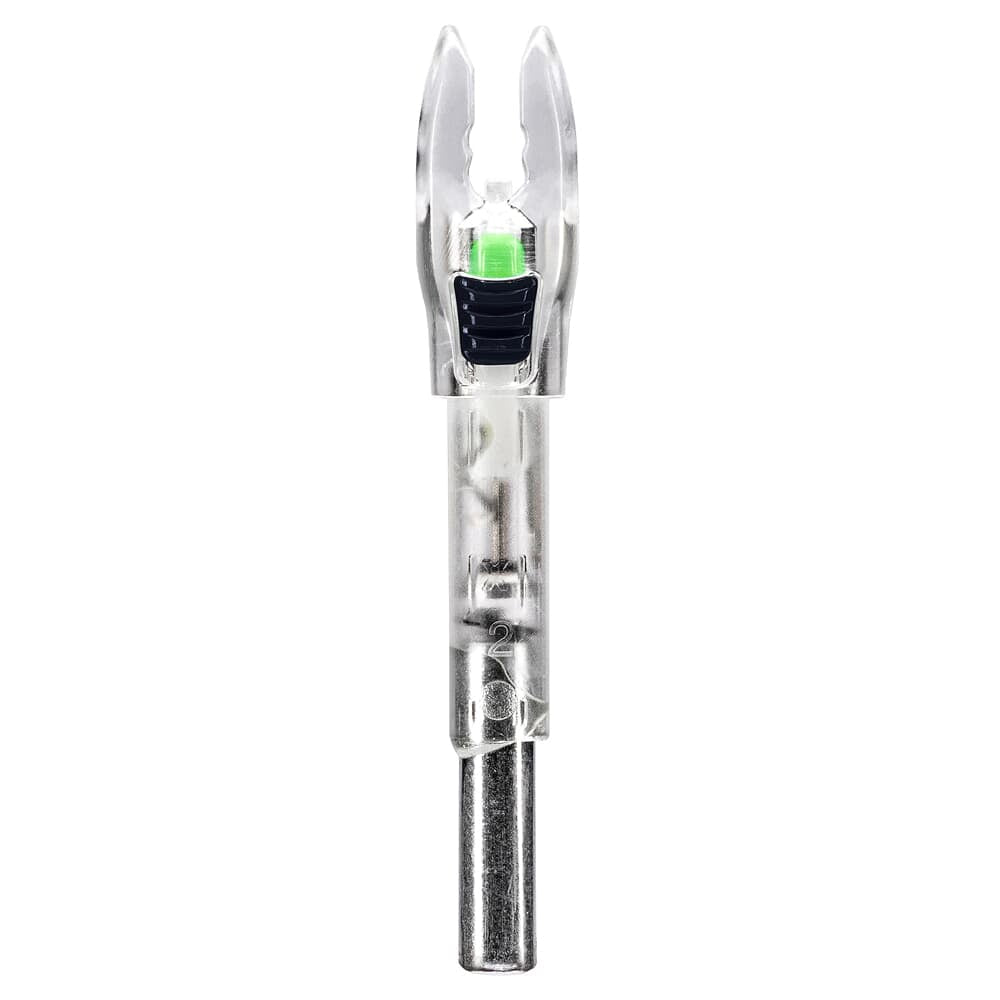 Nockturnal SHIFT Universal Lighted Nocks - Green - 2 Pack