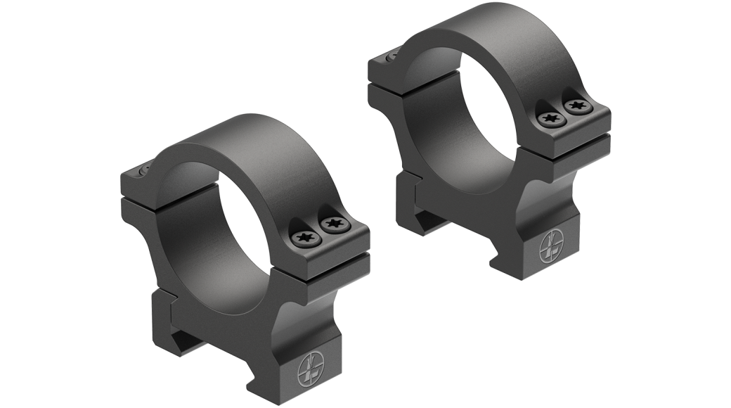 Leupold Open Range Cross-Slot Rings 30mm Low Matte