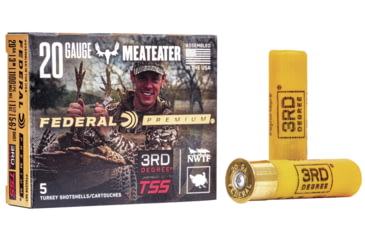 Federal Third Degree 20 Ga. 3" 1-7/16 Oz. #5,6,7 Turkey Load