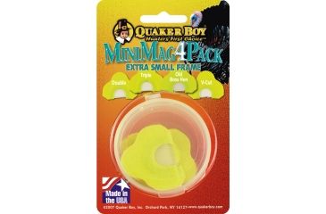Quaker Boy Mini-Mag 4-Pack Diaphragm Calls