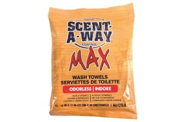 Hunters Specialties Scent-A-Way Wash Towels – 12-Pack