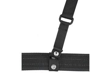 Uncle Mike's Duty Suspenders, S/M, Black