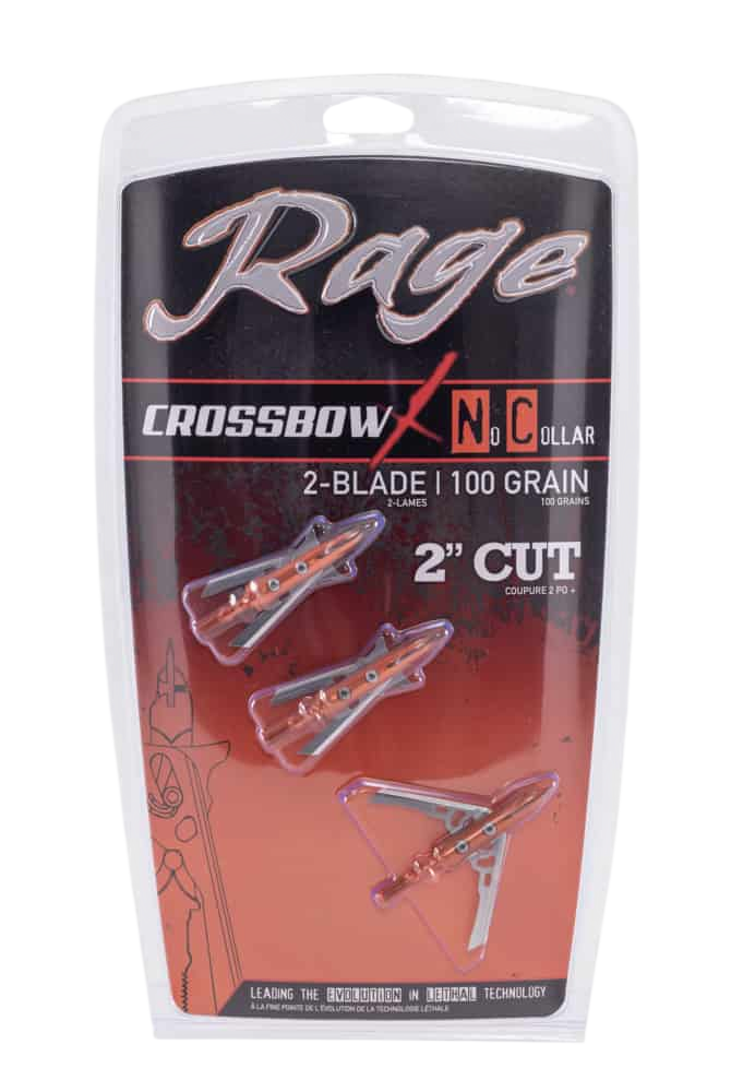 Rage 2 Blade Rage Crossbow X NC - 100 Grain