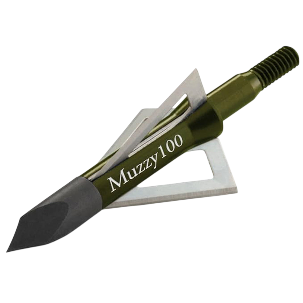 Muzzy 3-Blade 100 Grain fixed broadheads 6-pack