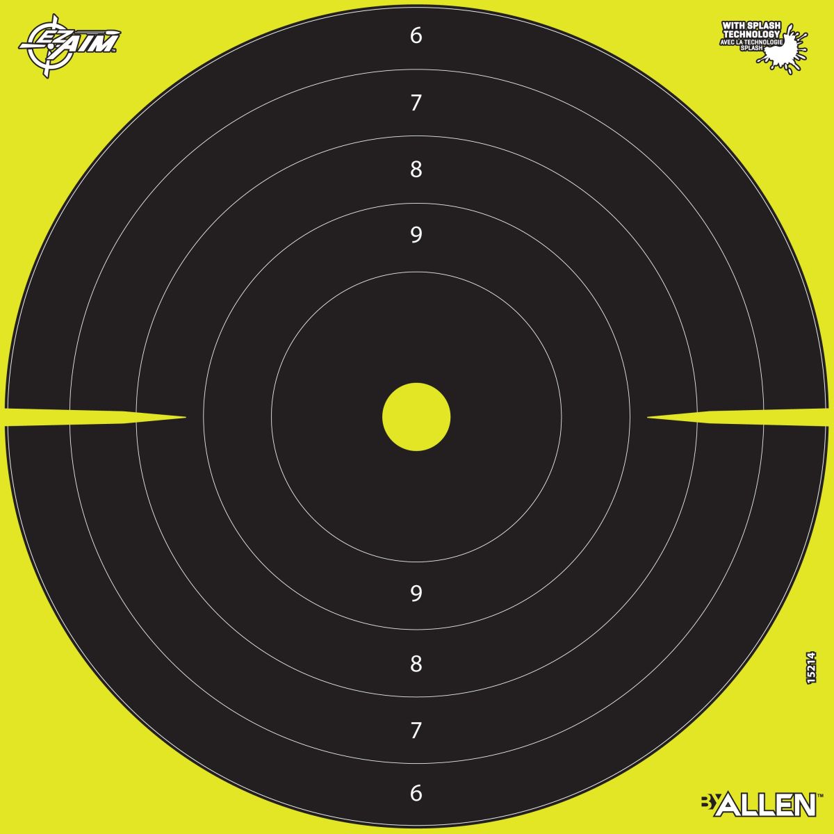 Allen EZ Aim Splash Non-adhesive 12 X 12 Bullseye 12 Pack product image