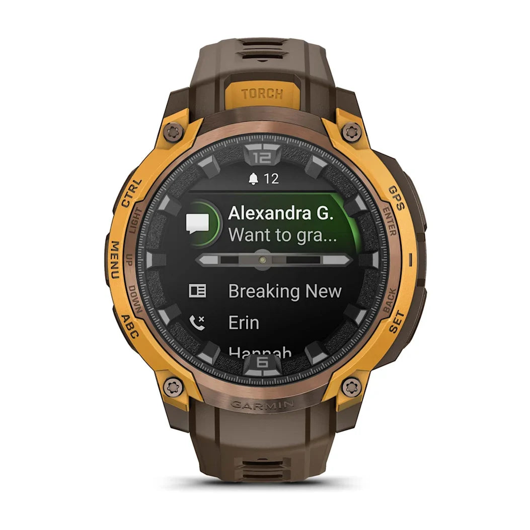 Garmin Instinct Crossover AMOLED Bronze / Sunburst
