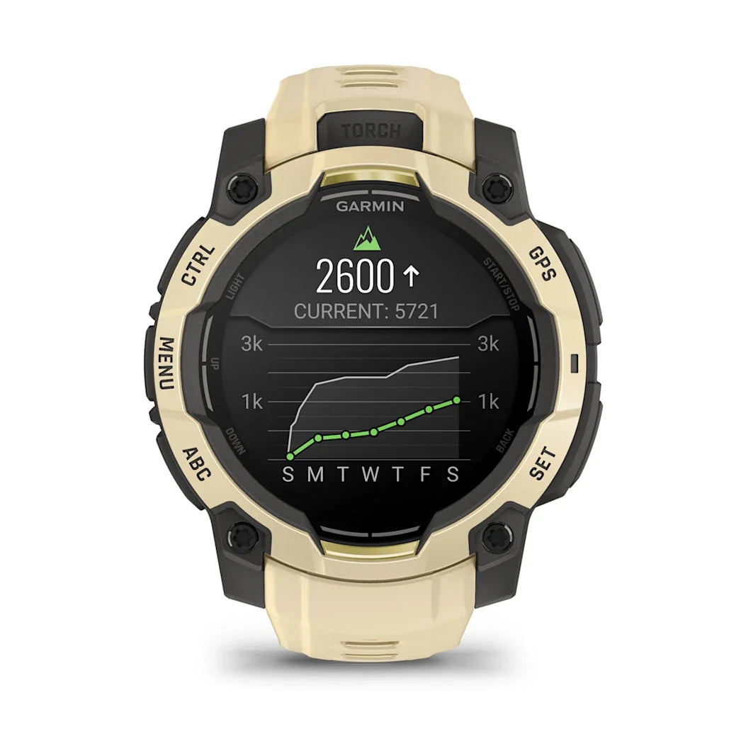 Garmin Instinct 3 – 45 mm AMOLED Citrine with Citrine Band
