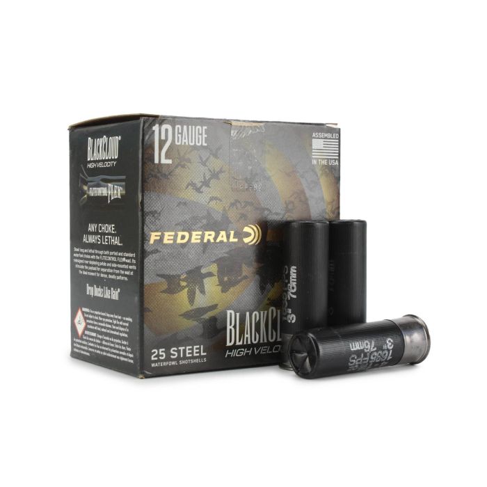 Federal Black Cloud 12 Ga. 3" 1-1/8 Oz #4 HV