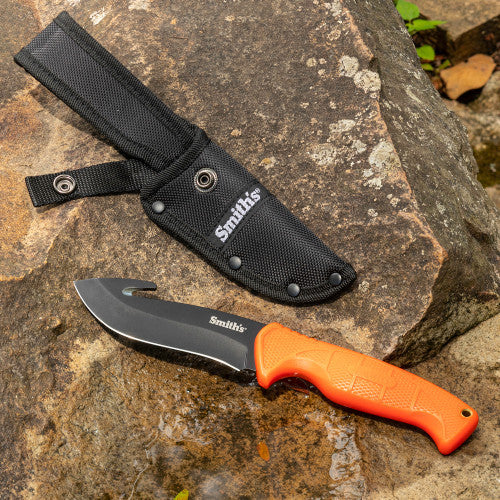 Smith's EdgeSport Fixed Blade Gut Hook & Sharpener Combo