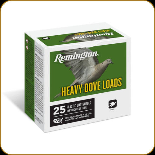 Remington RHD1275 12GA 2.75" 1 1/8OZ #7.5 Heavy Dove Load – 28755