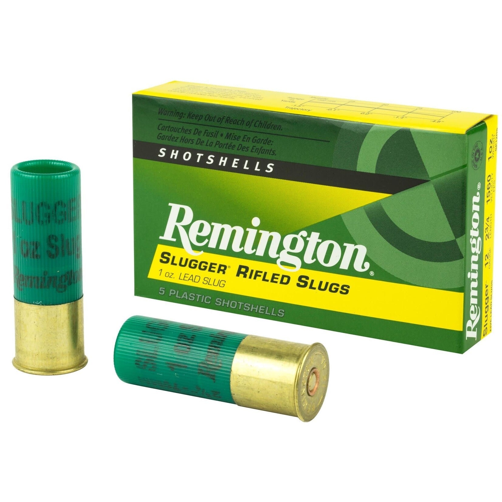 Remington SP12RS 12 Ga. 2.75" 1 Oz. Slugger Rifled Slug – 20300