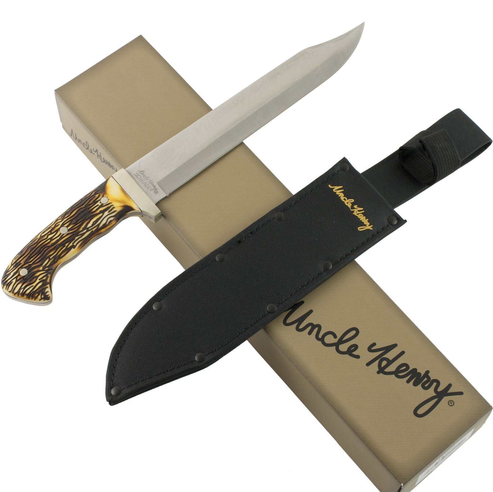SCHRADE BOWIE KNIFE UNCLE HENRY BOWIE (SCH181UH)
