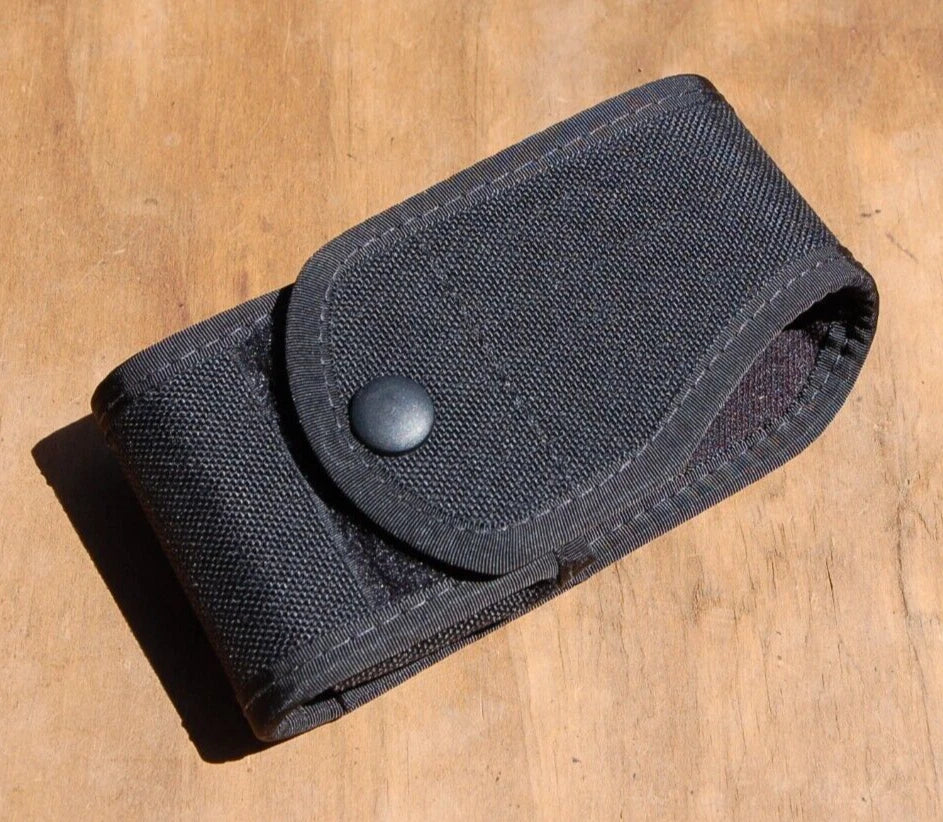 Uncle Mike's black Cordura voice recorder case
