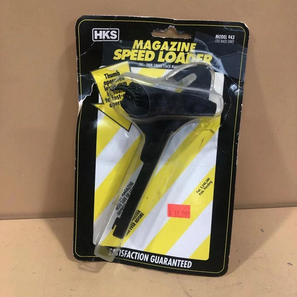 HKS 943 Adjustable Single-Stack Magazine Speedloader - 9mm/.380 product image