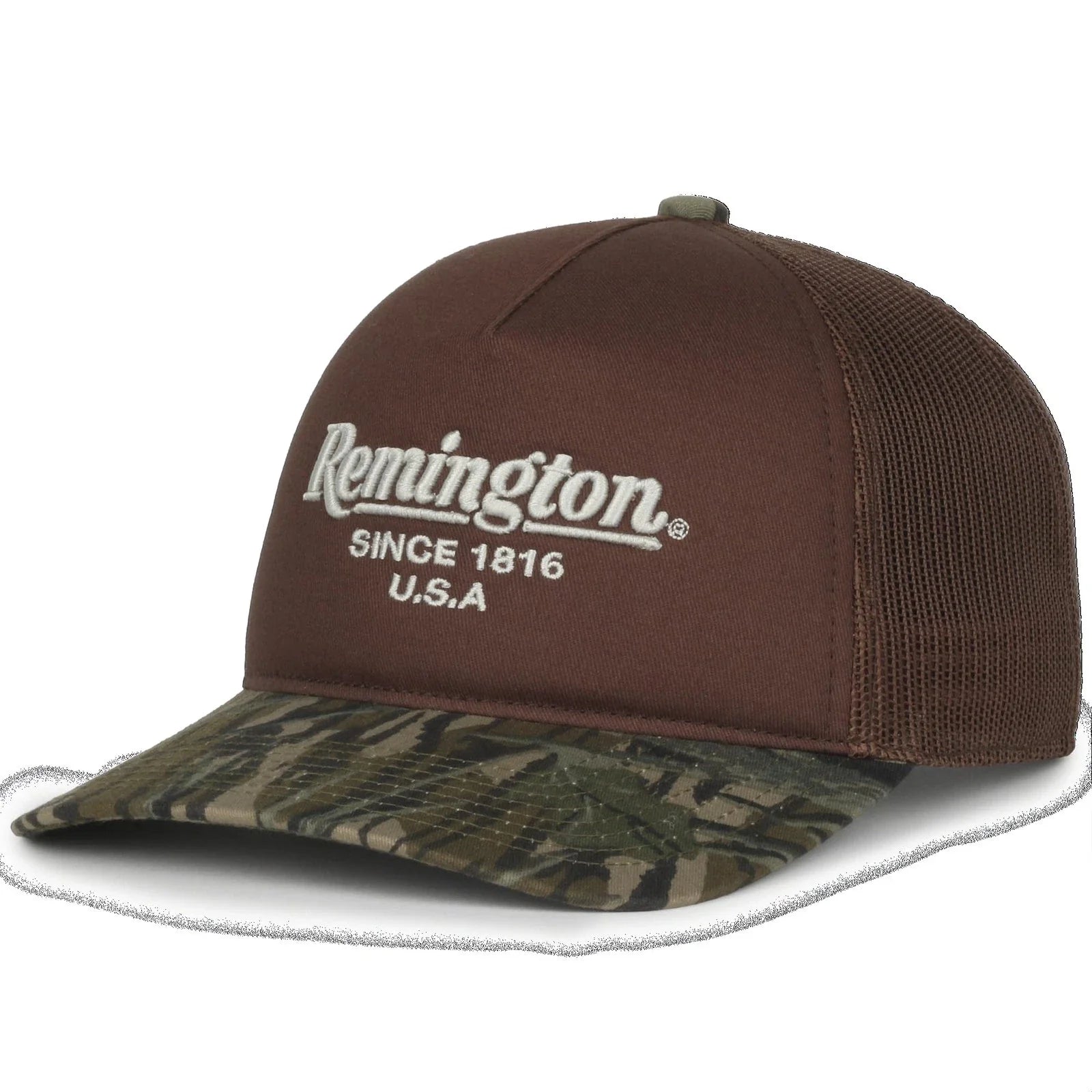 Remington Brown/Mossy Oak Treestand Meshback Cap