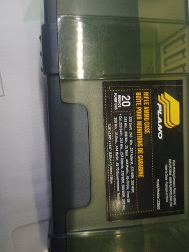 Plano 20-Round Rifle Ammo Case – .220 Swift, Model 122920