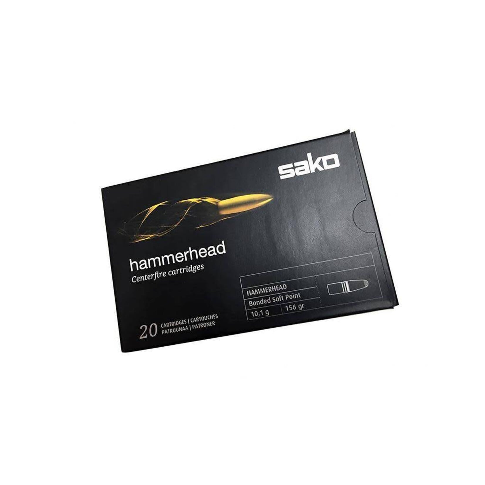 Sako Super Hammerhead .308 Win Bonded Soft Point Ammunition – 20 Rounds