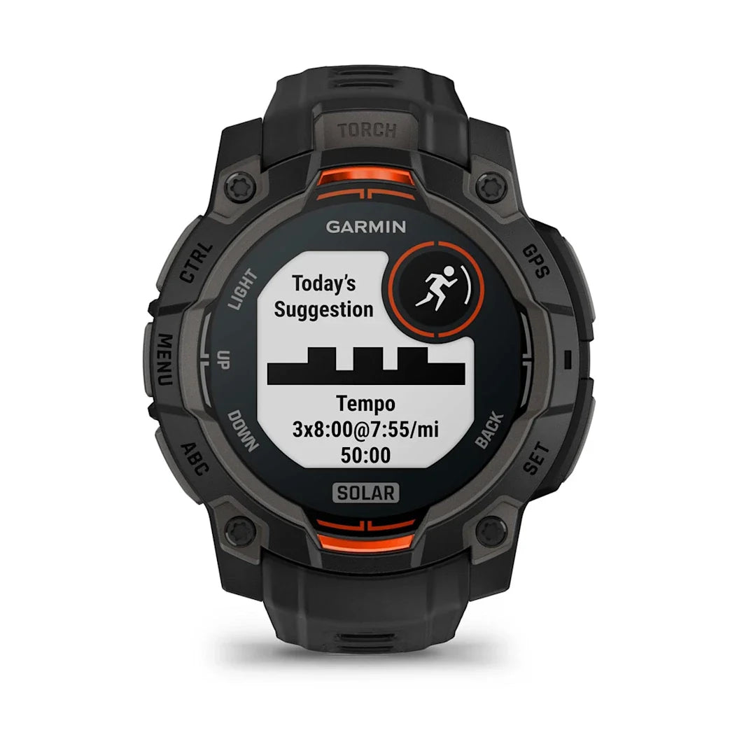 Garmin Instinct 3 – 45 mm Solar Black with Black Band