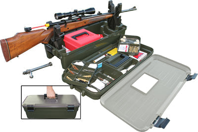 MTM Case-Gard Shooting Range Box Forest Green
