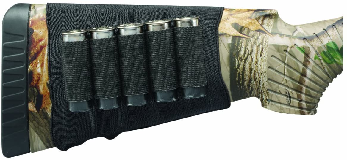 Hunter's Specialties Butt Stock Shotgun Shell Holder - Holds 5 Shells