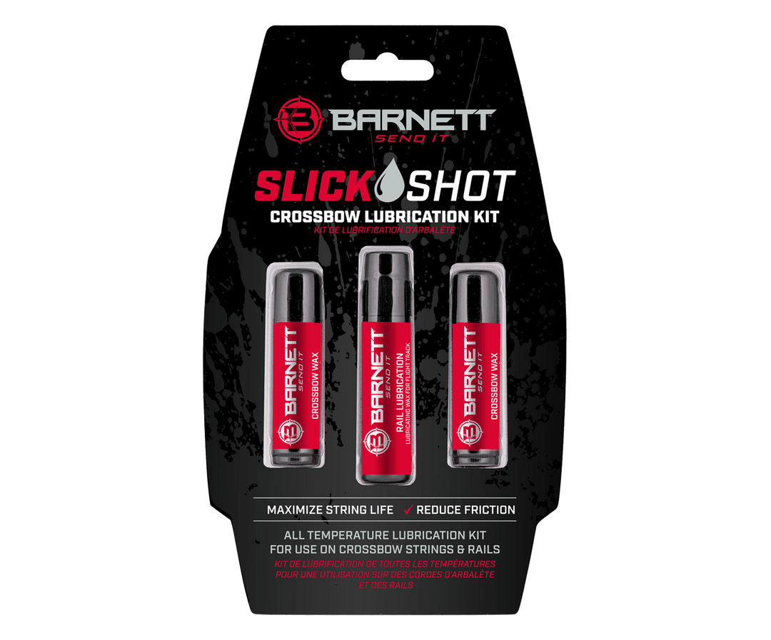 Barnett Slickshot String Wax & Rail Lube Kit