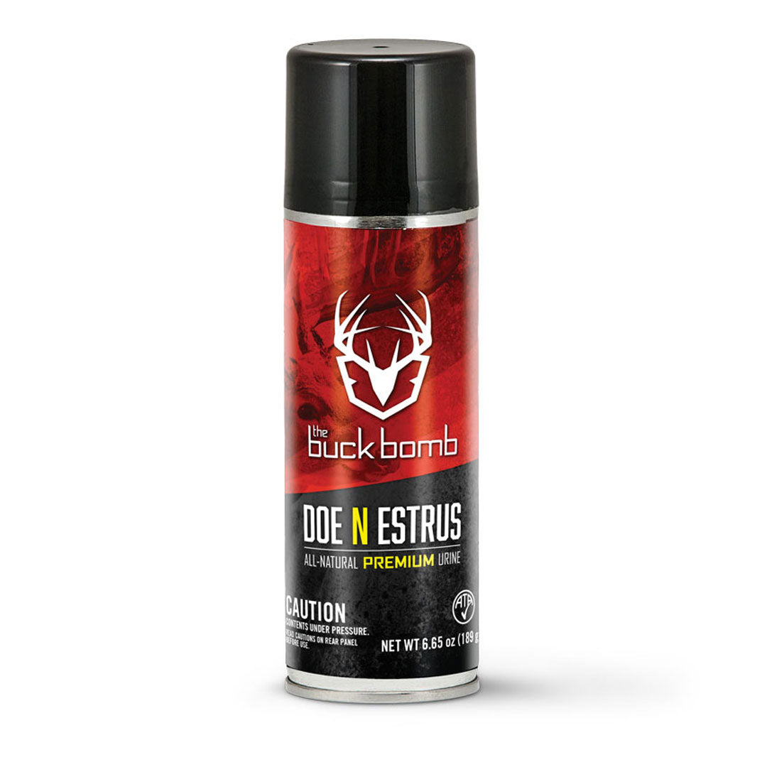 The Buck Bomb Doe 'N Estrus Aerosol Scent Attractant 6.6 oz