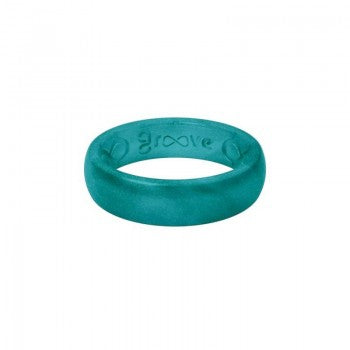 Groove Life - Silicone Ring - Thin - Ocean - Ladies - Size 6