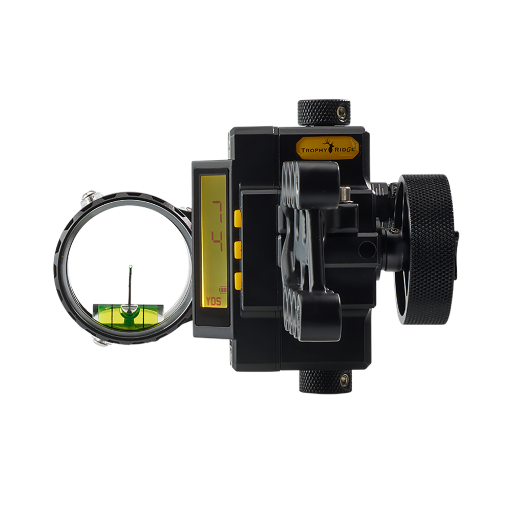 Trophy Ridge Digital React® One Pin Bow Sight - Right Hand / .019