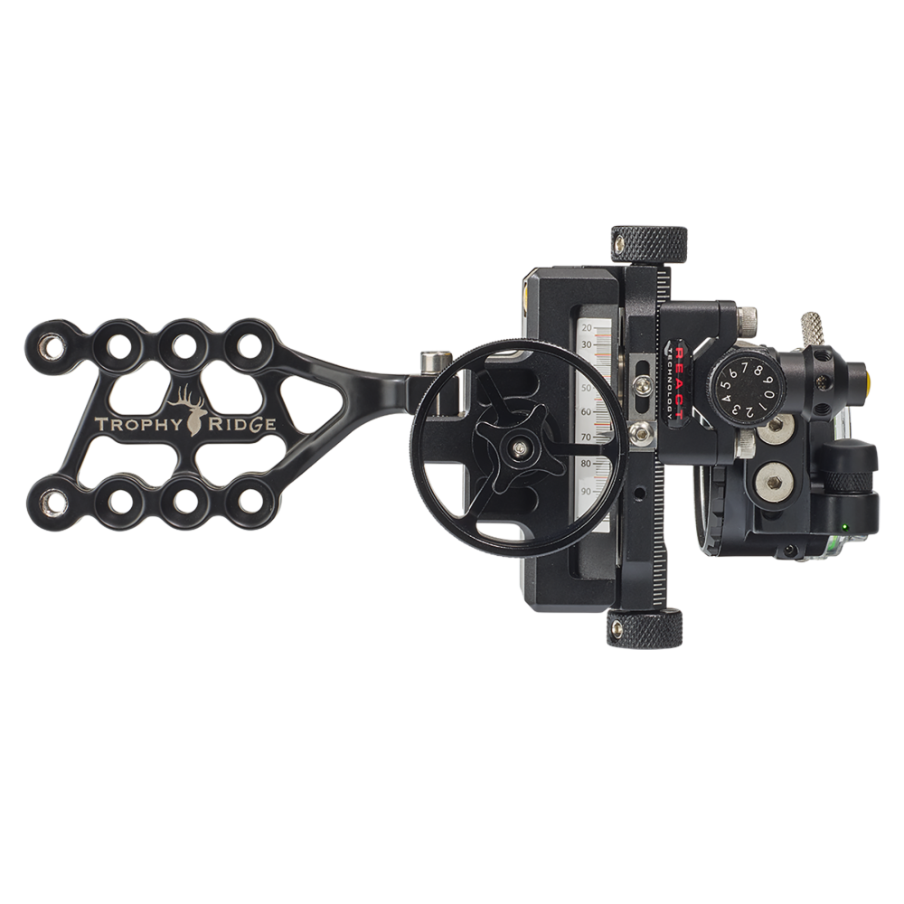 Trophy Ridge Digital React® One Pin Bow Sight - Right Hand / .019