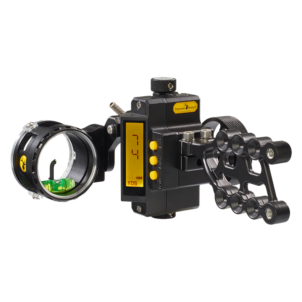 Trophy Ridge Digital React® One Pin Bow Sight - Right Hand / .019