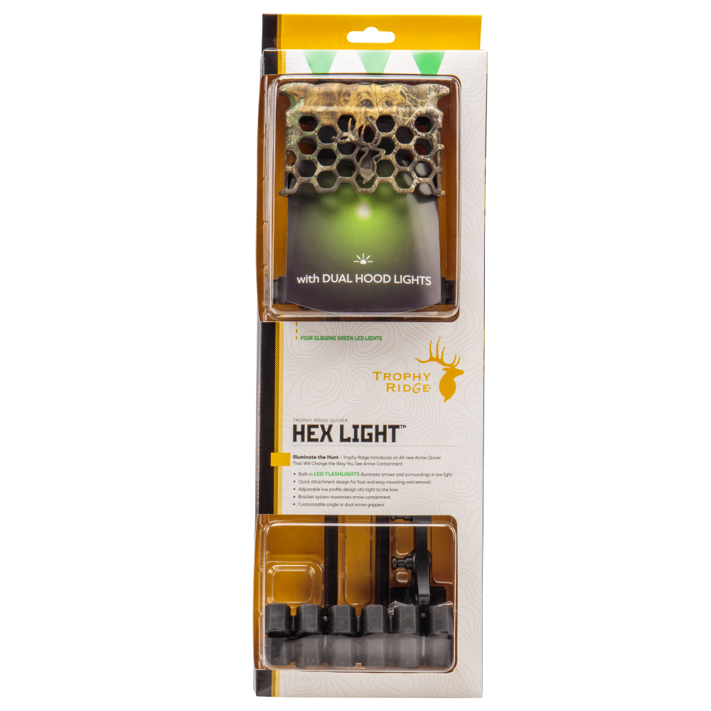 Trophy Ridge Hex Light Bow Quiver - Camo