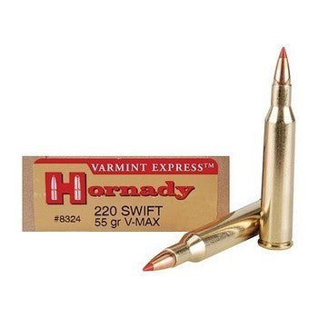 Hornady 220 Swift 55 gr V-MAX-High Falls Outfitters