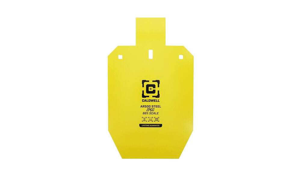 Caldwell AR500 66% IPSC Steel Target