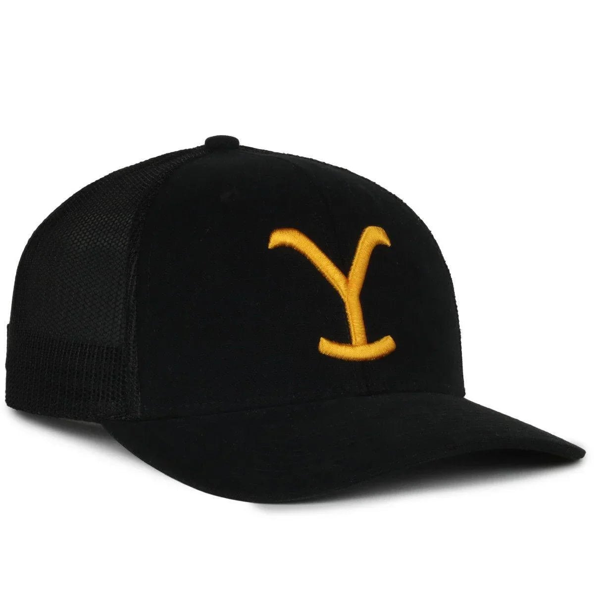 Yellowstone Black Mesh Trucker Cap